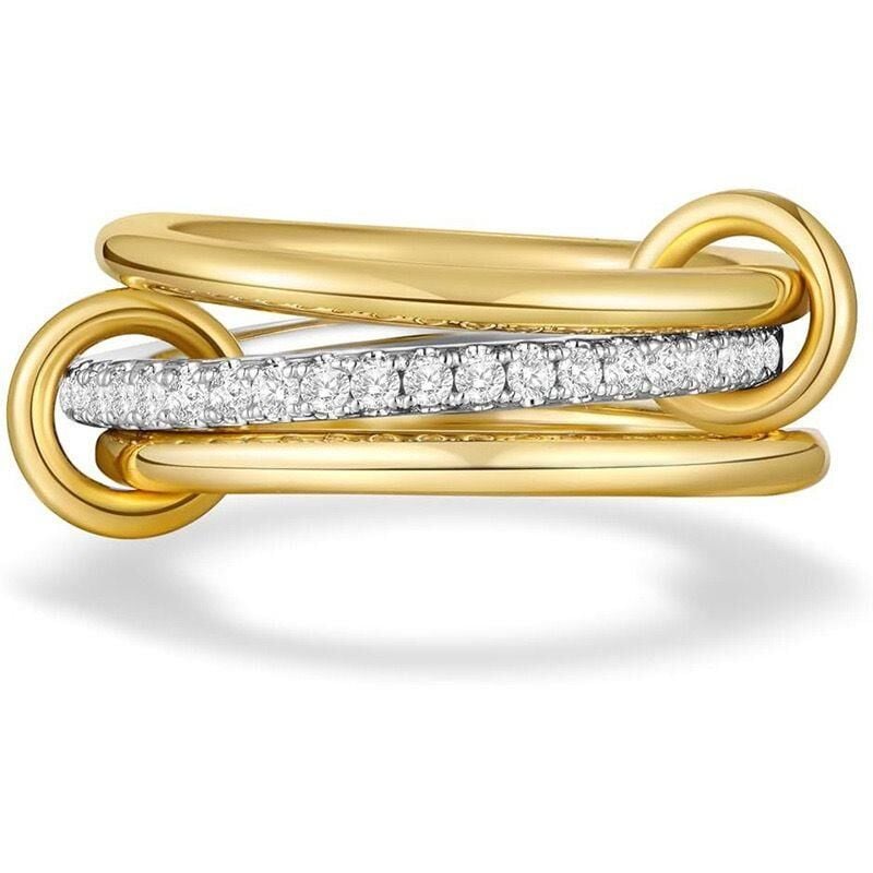 Steel Multi Ring NO: 19 // RING-1718