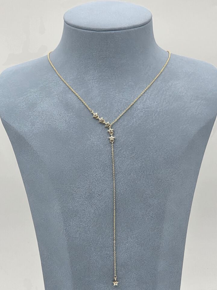 VIP Zarif Y Model Kolye // KOLYE-5867