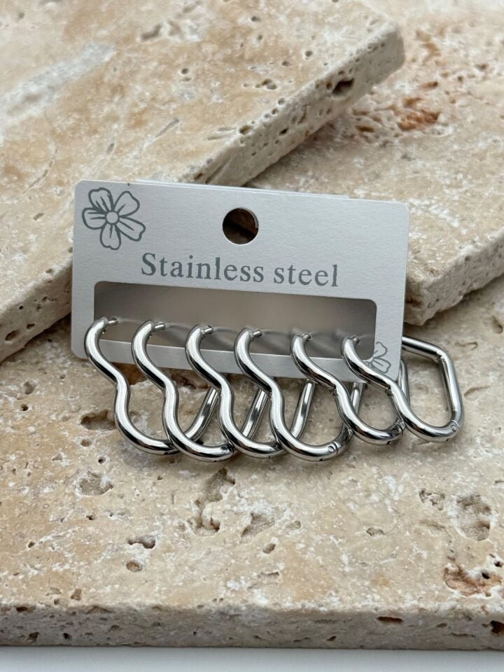 Steel Earring // EARRING-3851