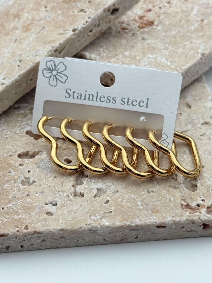 Steel Earring // EARRING-3854