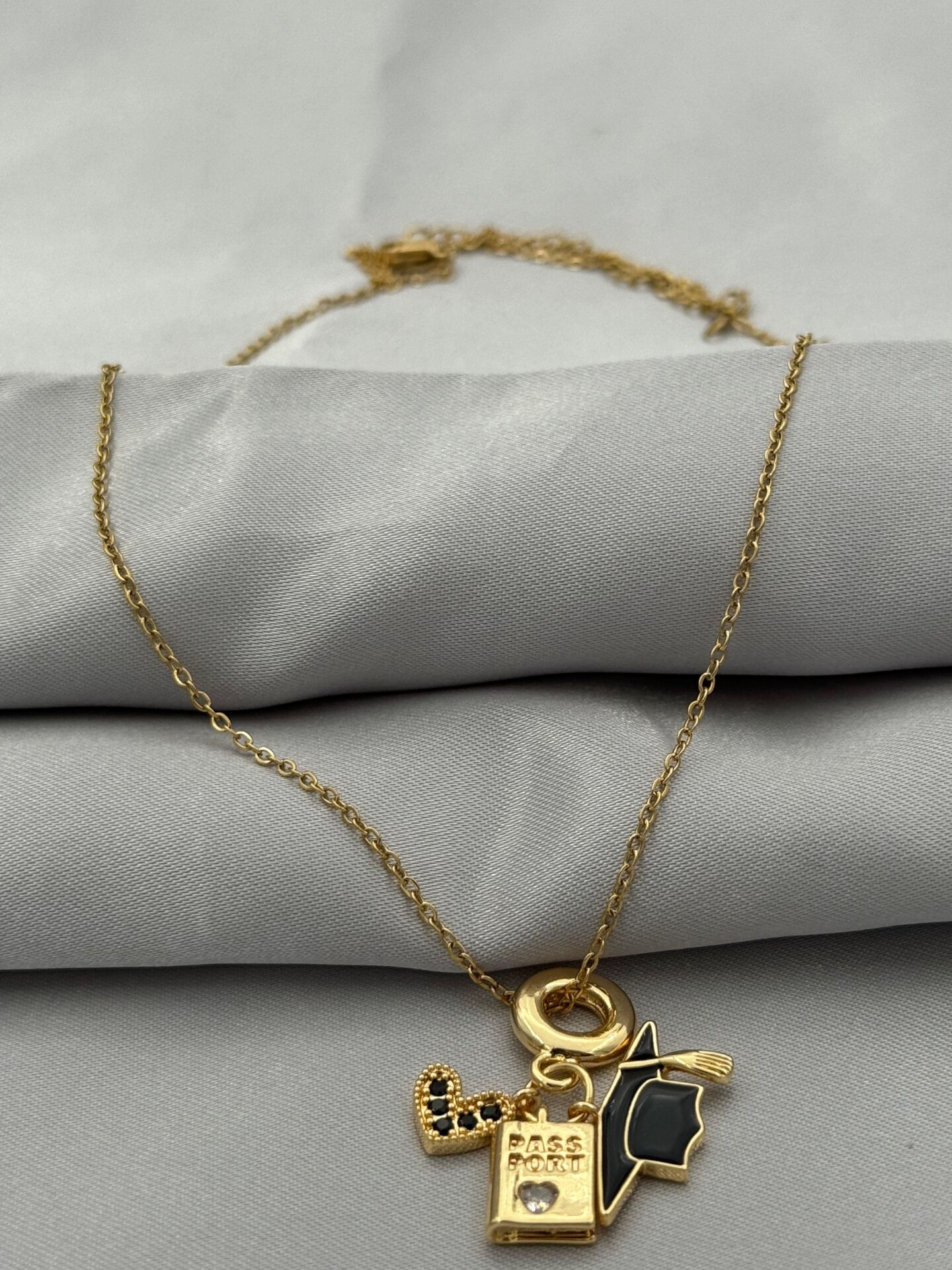 Steel Necklace 45cm // NECKLACE-5292