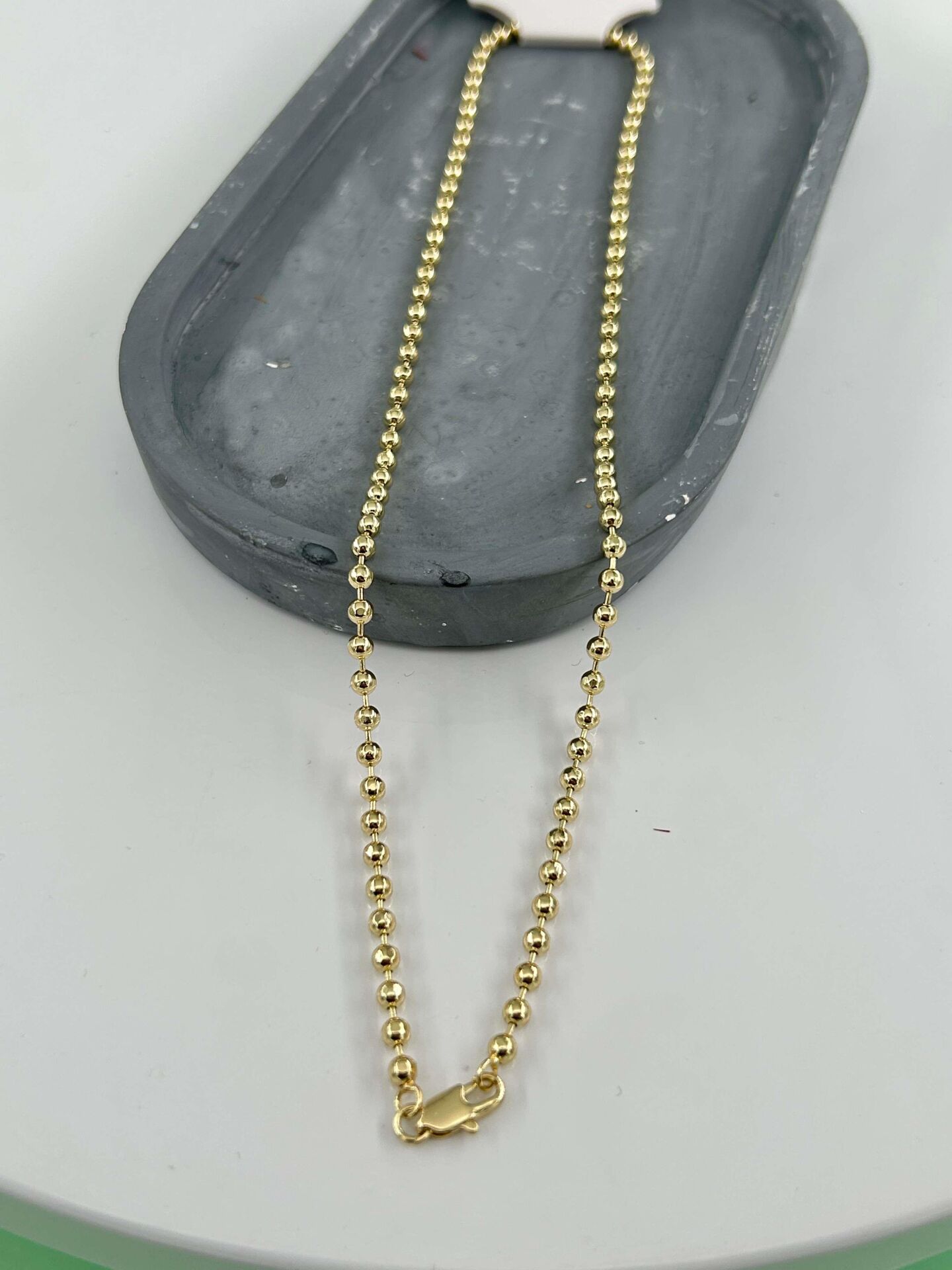 VIP 14K Top Dorika Zincir // KOLYE-4561