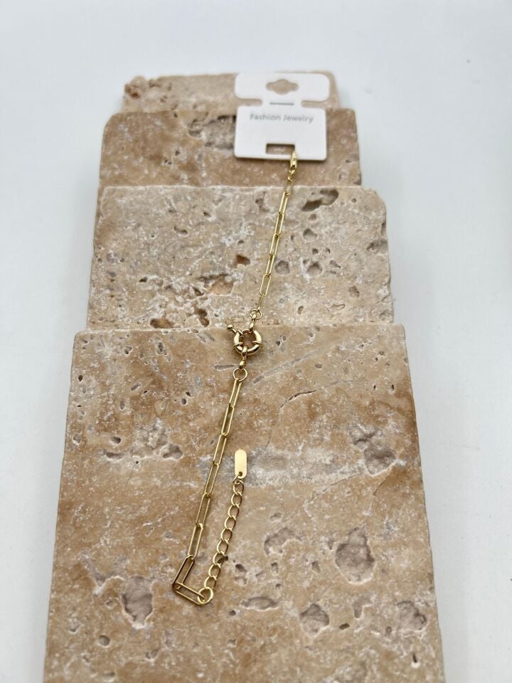 VIP 14K Altın Renk Bileklik // BILEK-6275