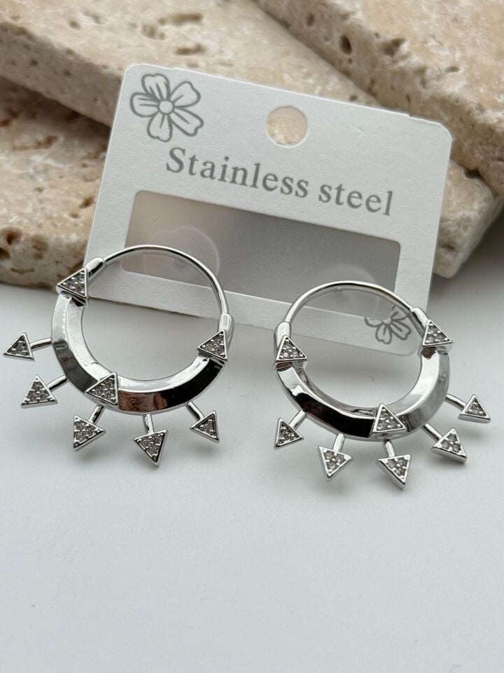 Steel Earring // EARRING-3848