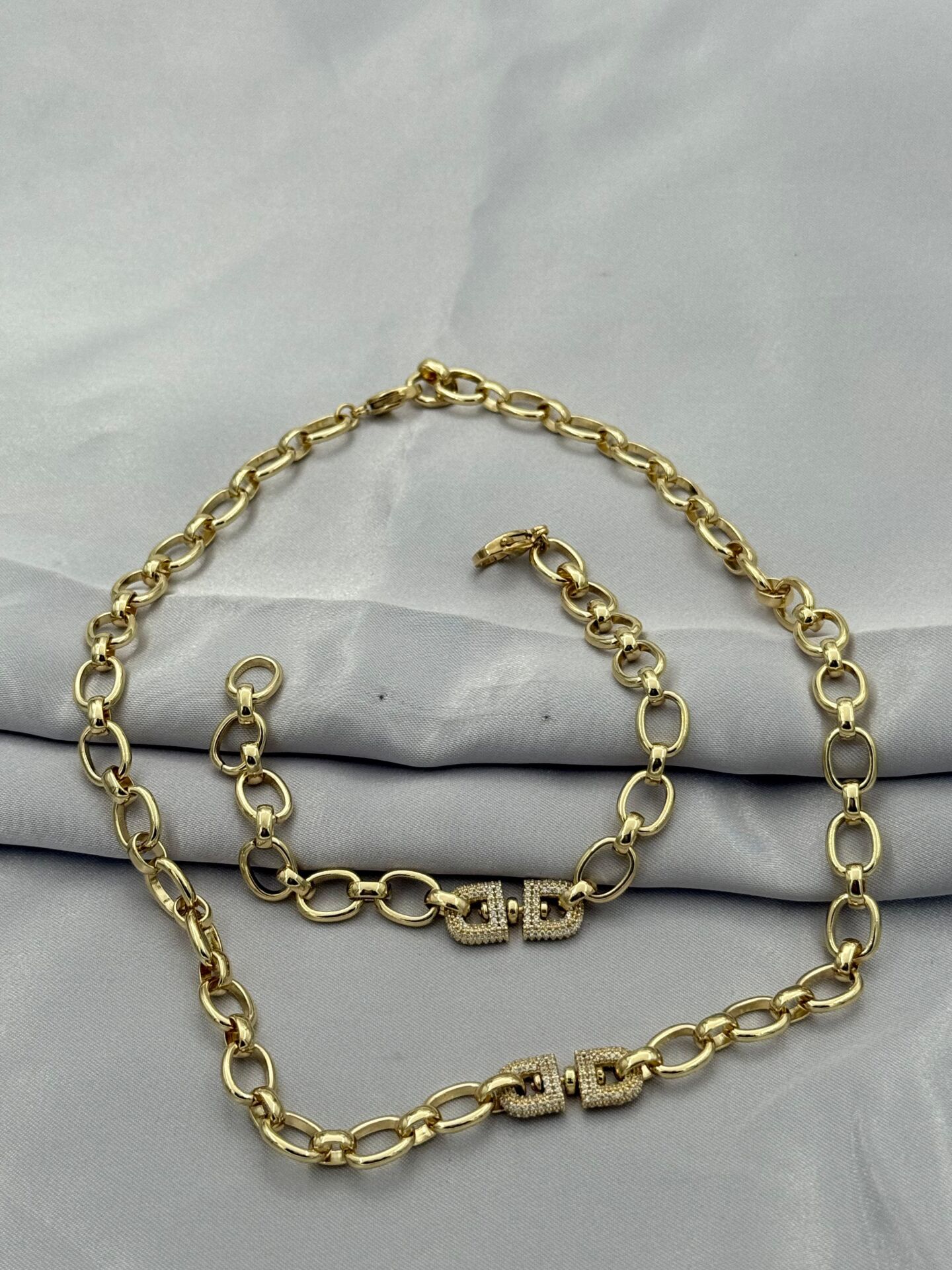 XUPING Kolye Bileklik Set // KOLYE-5400