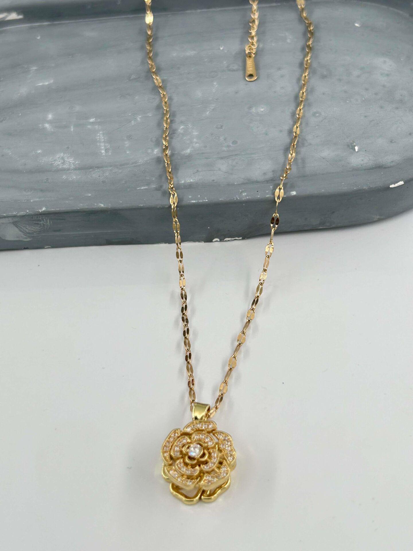 Çelik Kolye 45cm // KOLYE-4626