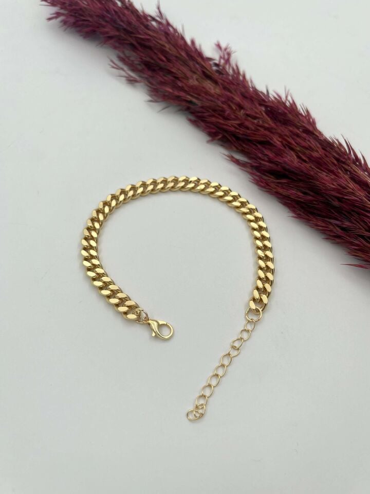 14K Steel Bracelet // WRIST-4266