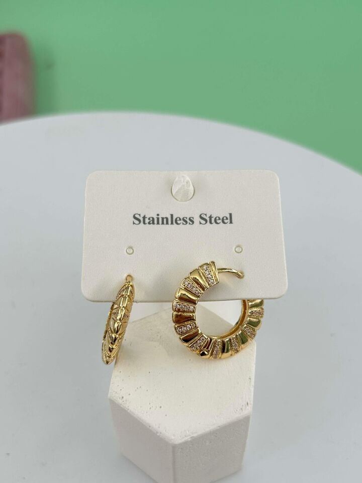 Steel 14K Earring// EARRING-3266