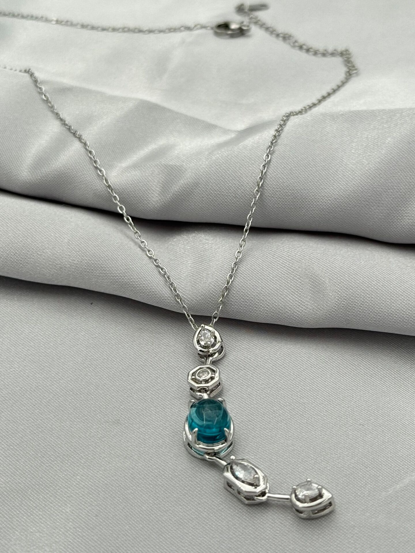 Steel Y Necklace // NECKLACE-5379