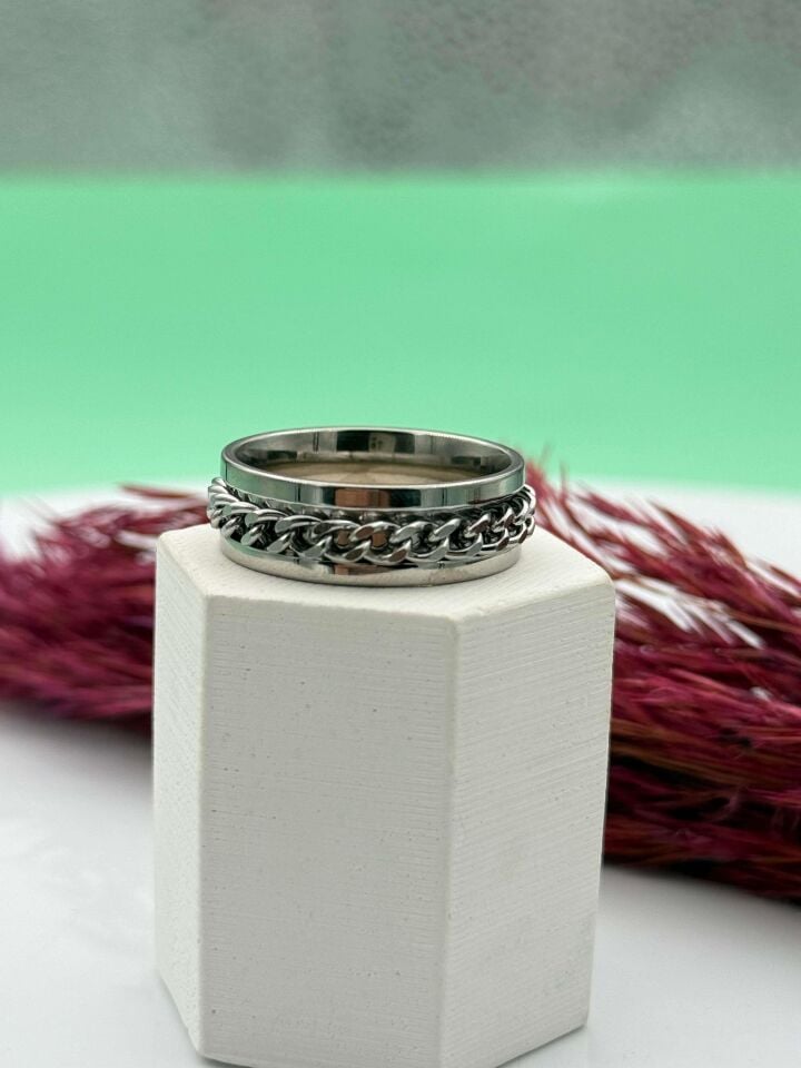Steel Ring No: 19 // RING-1562