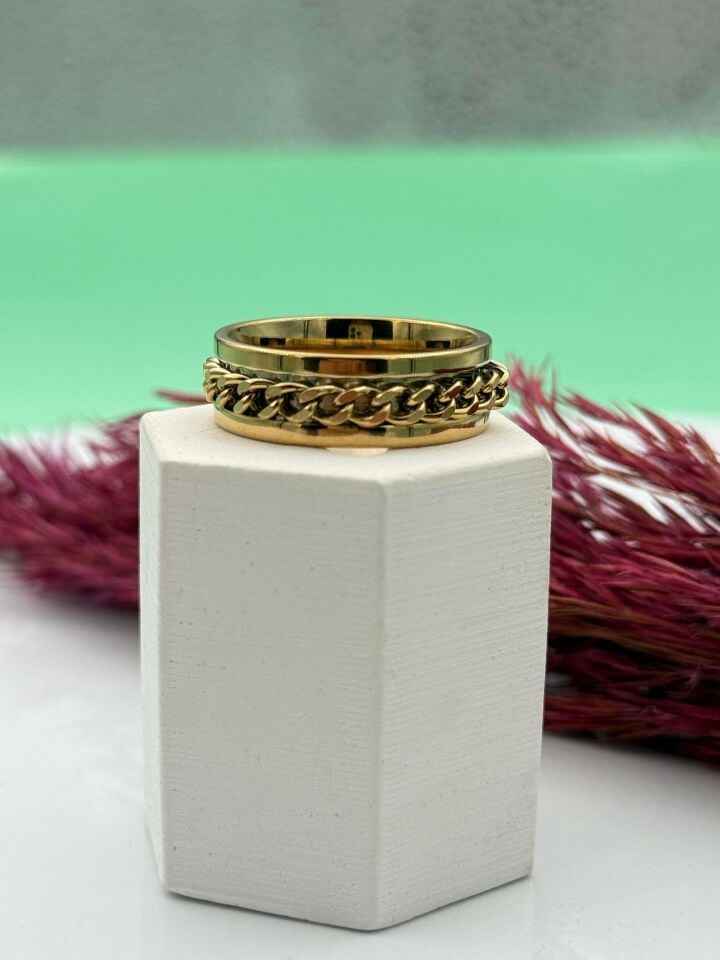 Steel Ring No: 19 // RING-1571