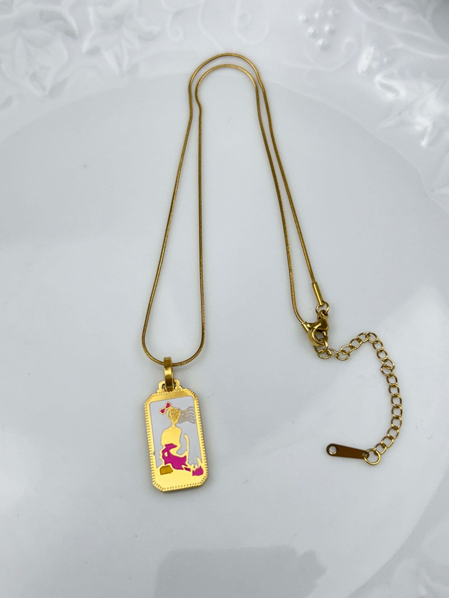 Steel Necklace // NECKLACE-3687