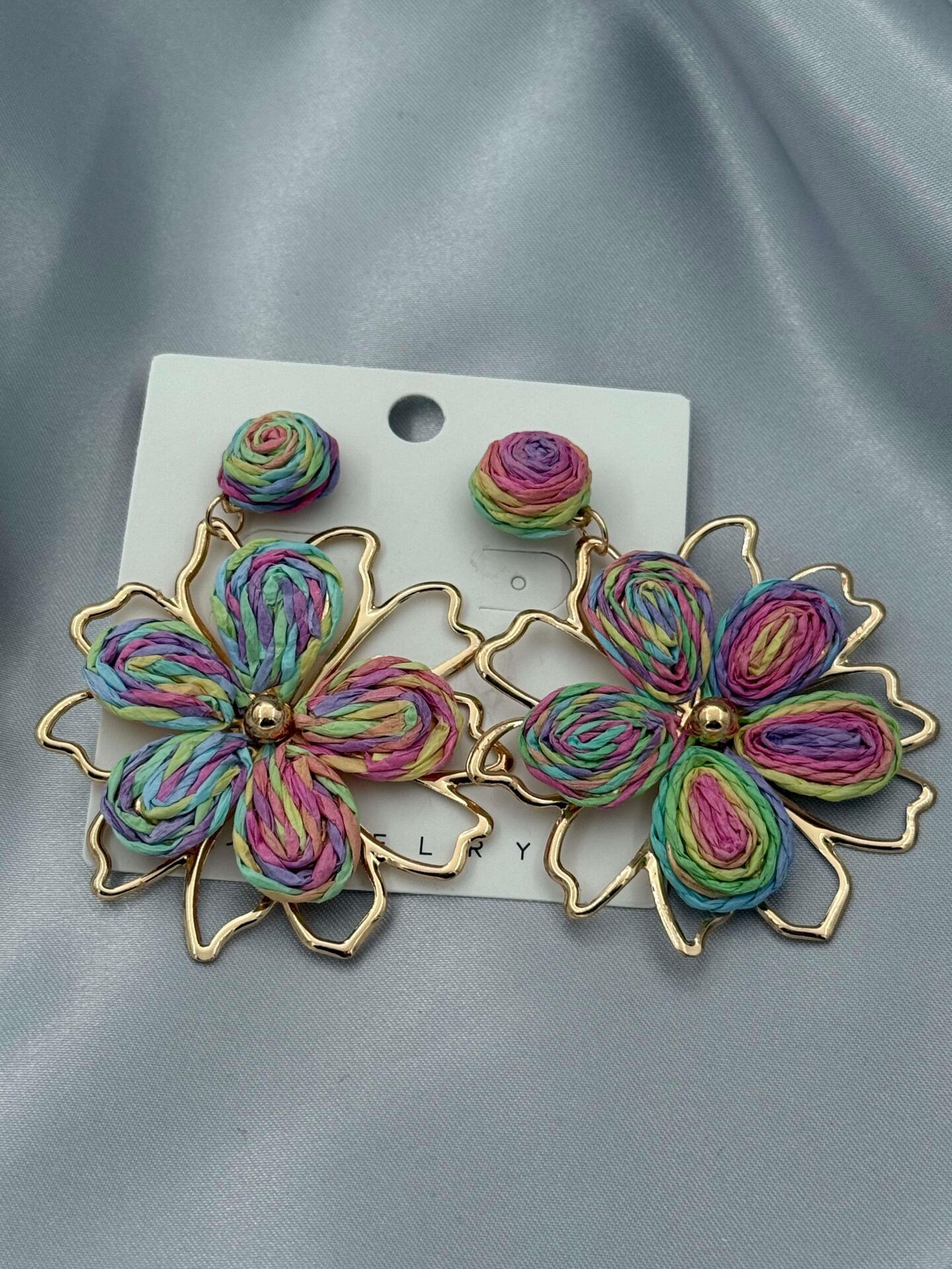 Renkli Yaz Küpeleri // KÜPE-3416