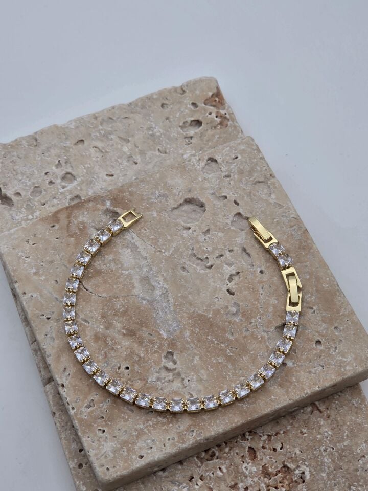 Çelik Su Yolu Bileklik // BILEK-6206