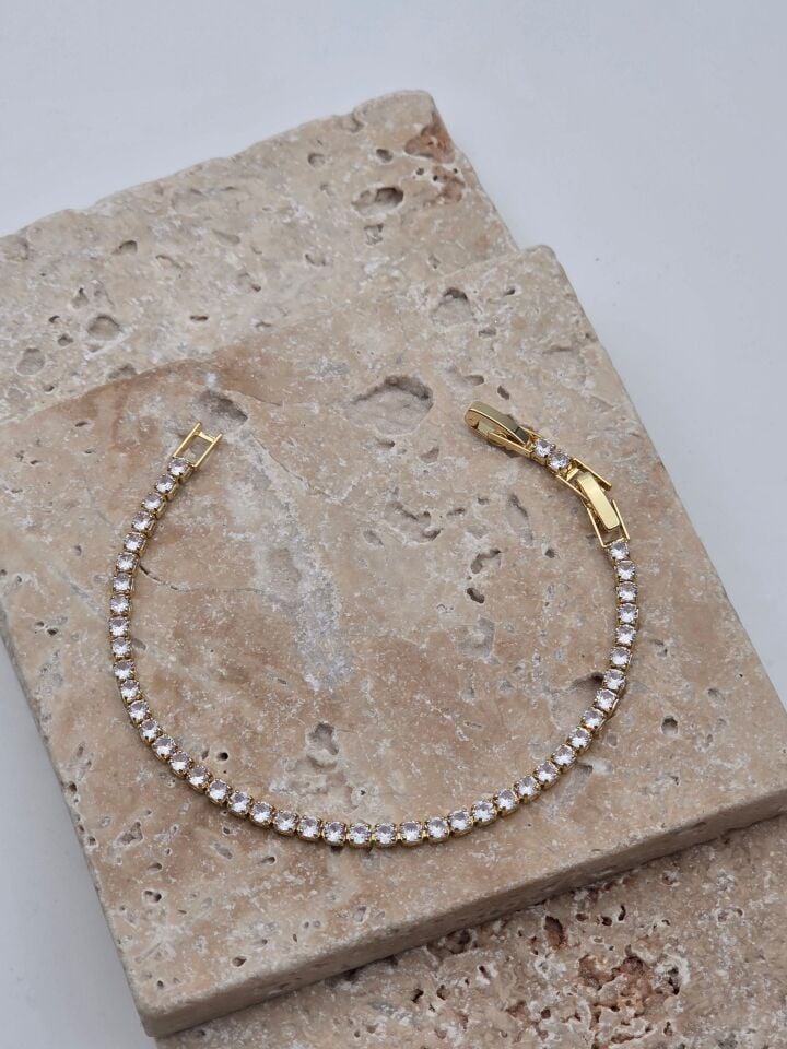 Çelik Su Yolu Bileklik // BILEK-6208