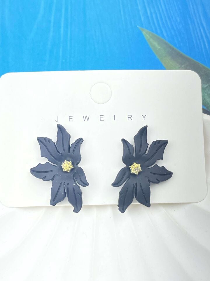 VIP Colorful Flower Earrings // IMPORT-2086