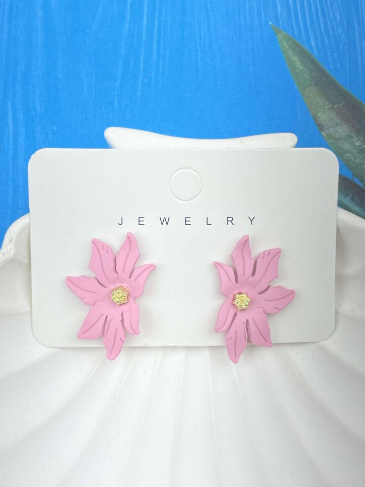 VIP Colorful Flower Earrings // IMPORT-2081