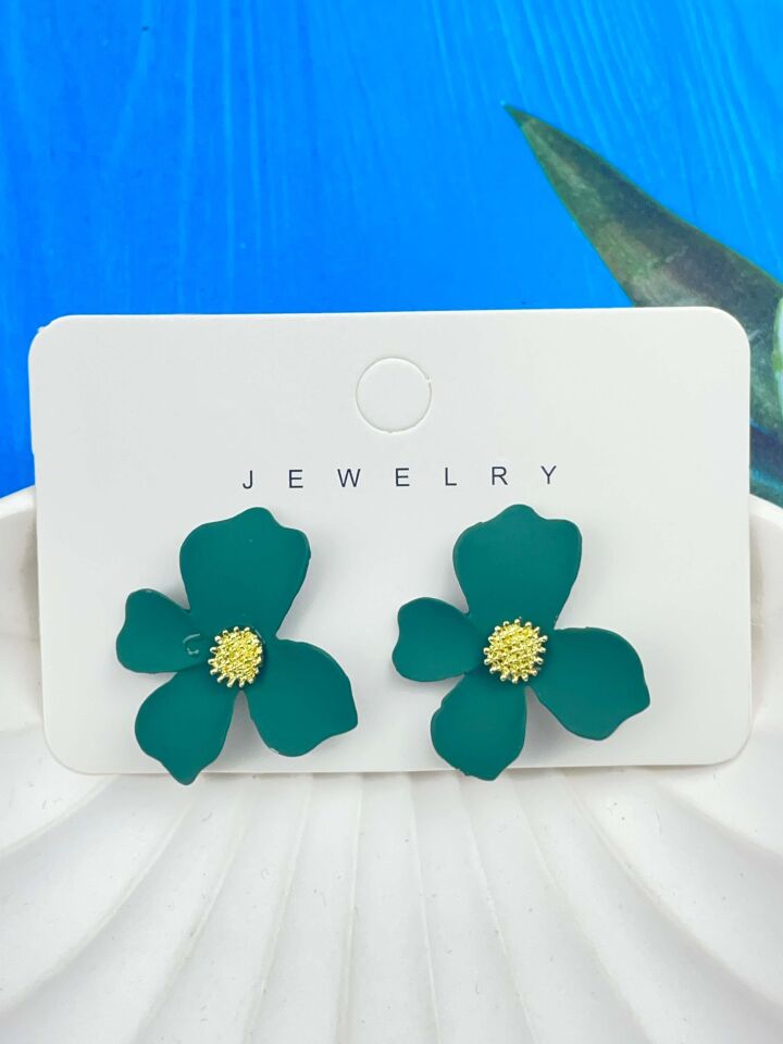 VIP Colorful Flower Earrings // IMPORT-2088