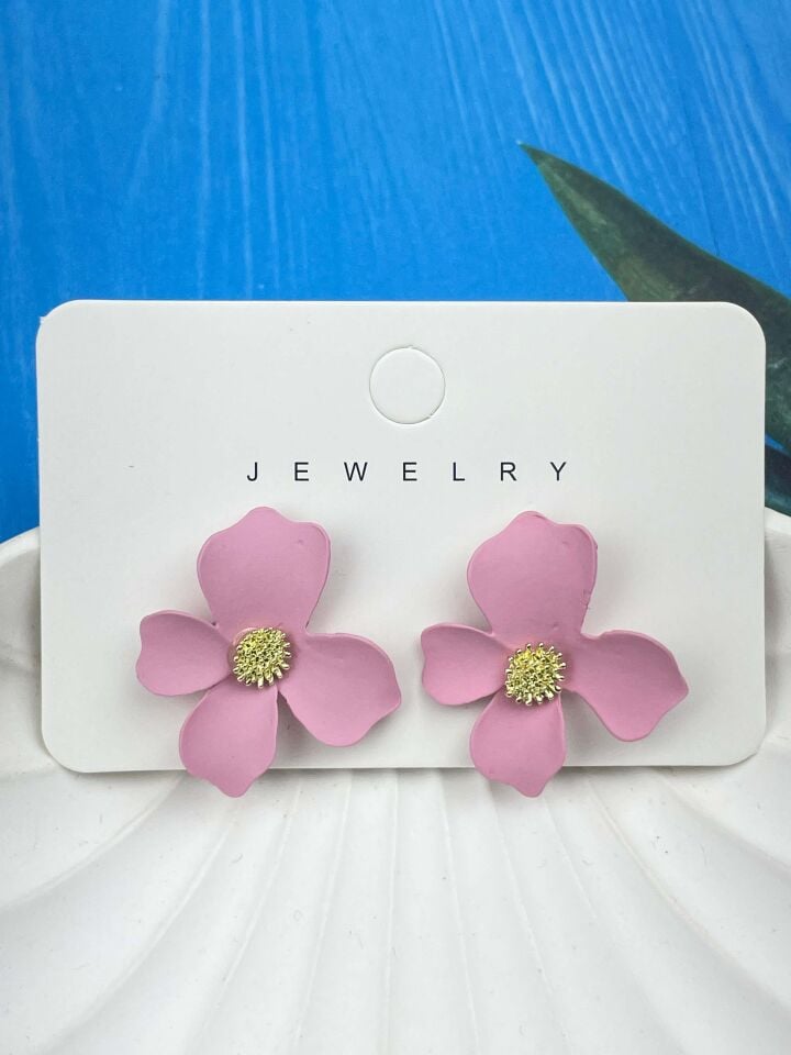 VIP Colorful Flower Earrings // IMPORT-2091