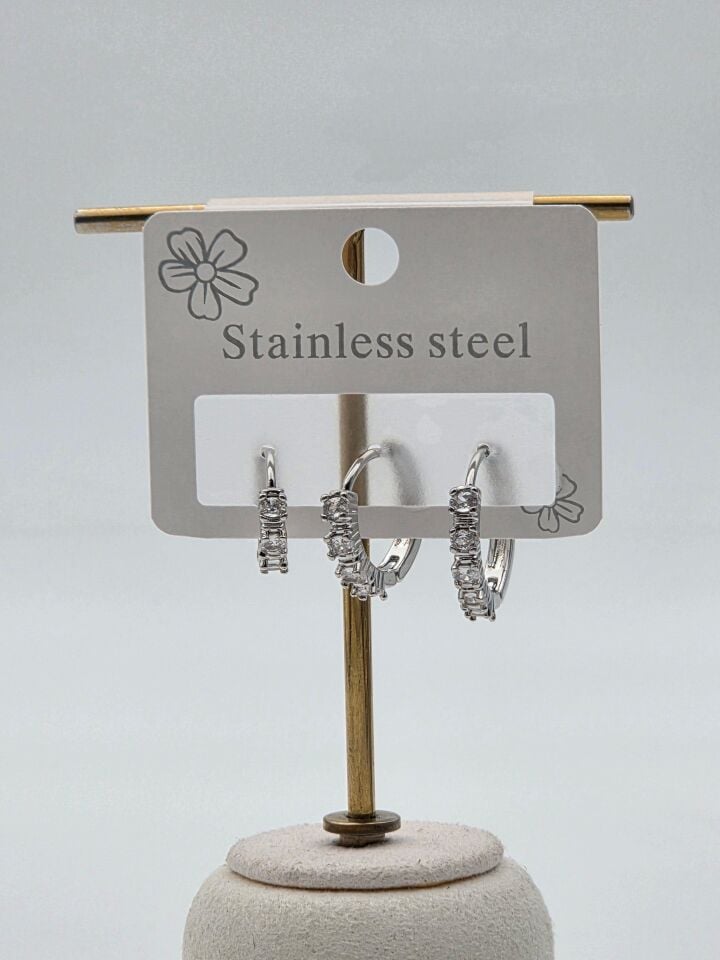 Çelik Küpe // KÜPE-3935