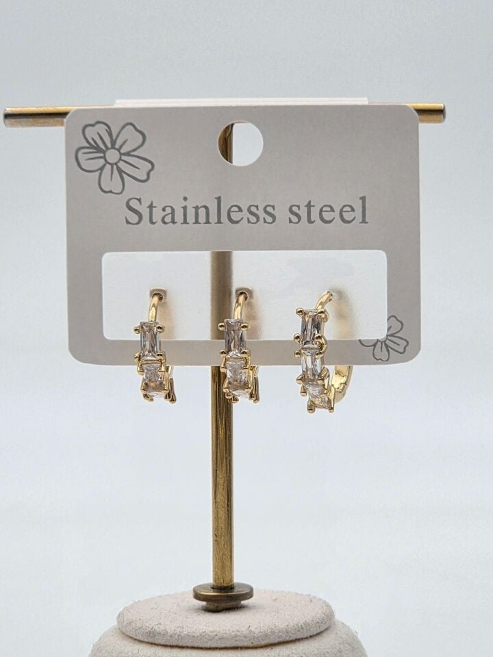 Çelik Küpe // KÜPE-3936