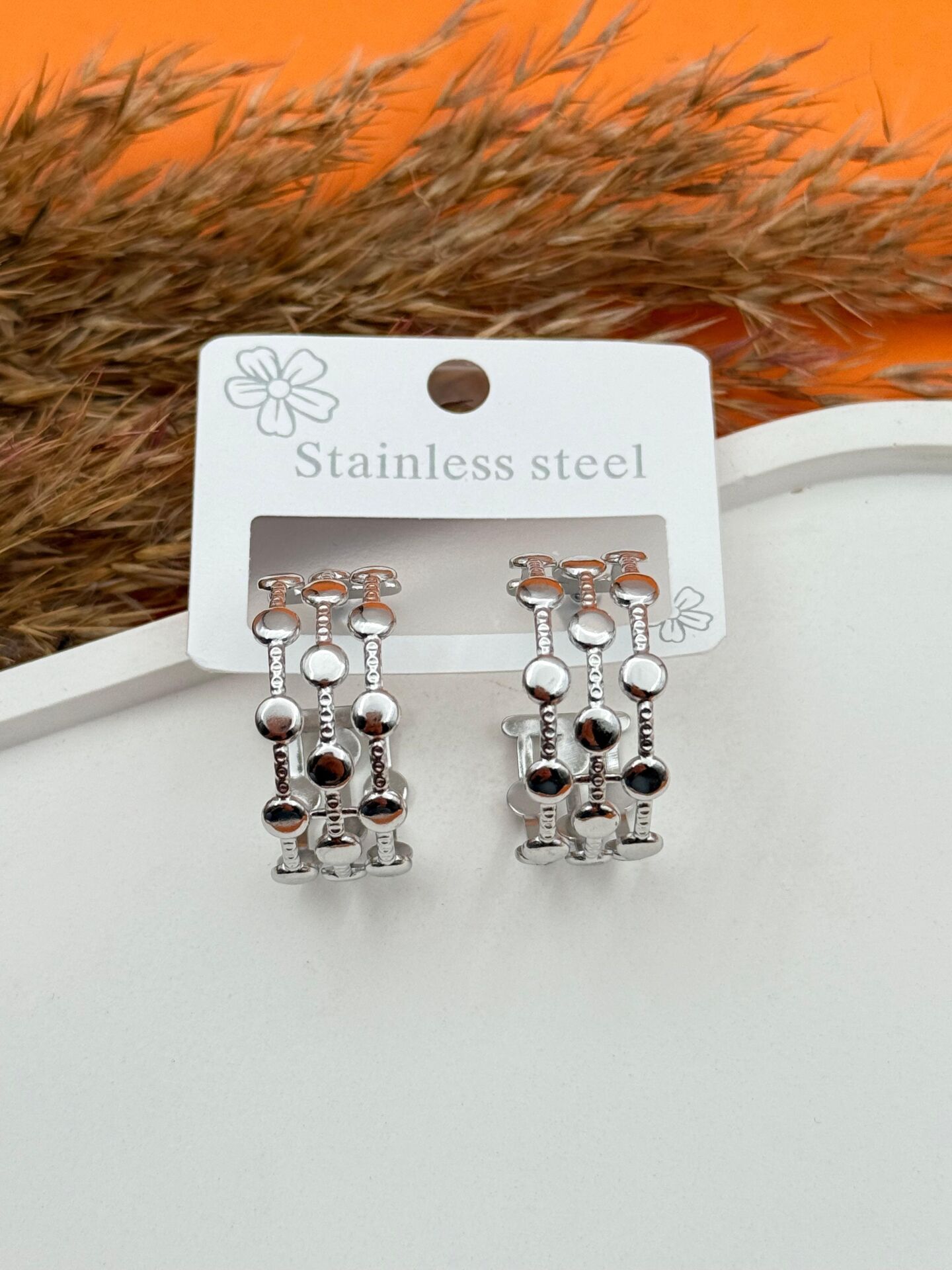 Steel Earring // EARRING-3728
