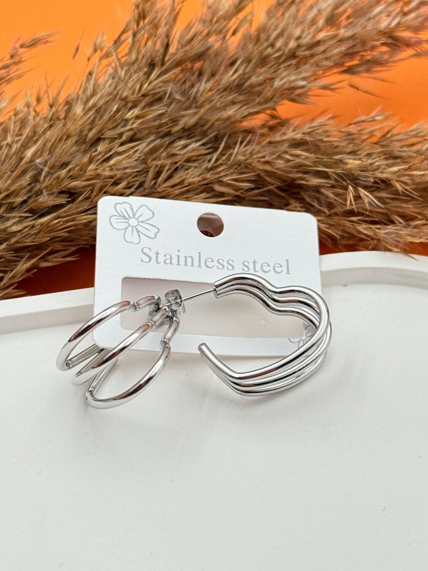 Steel Earring // EARRING-3746