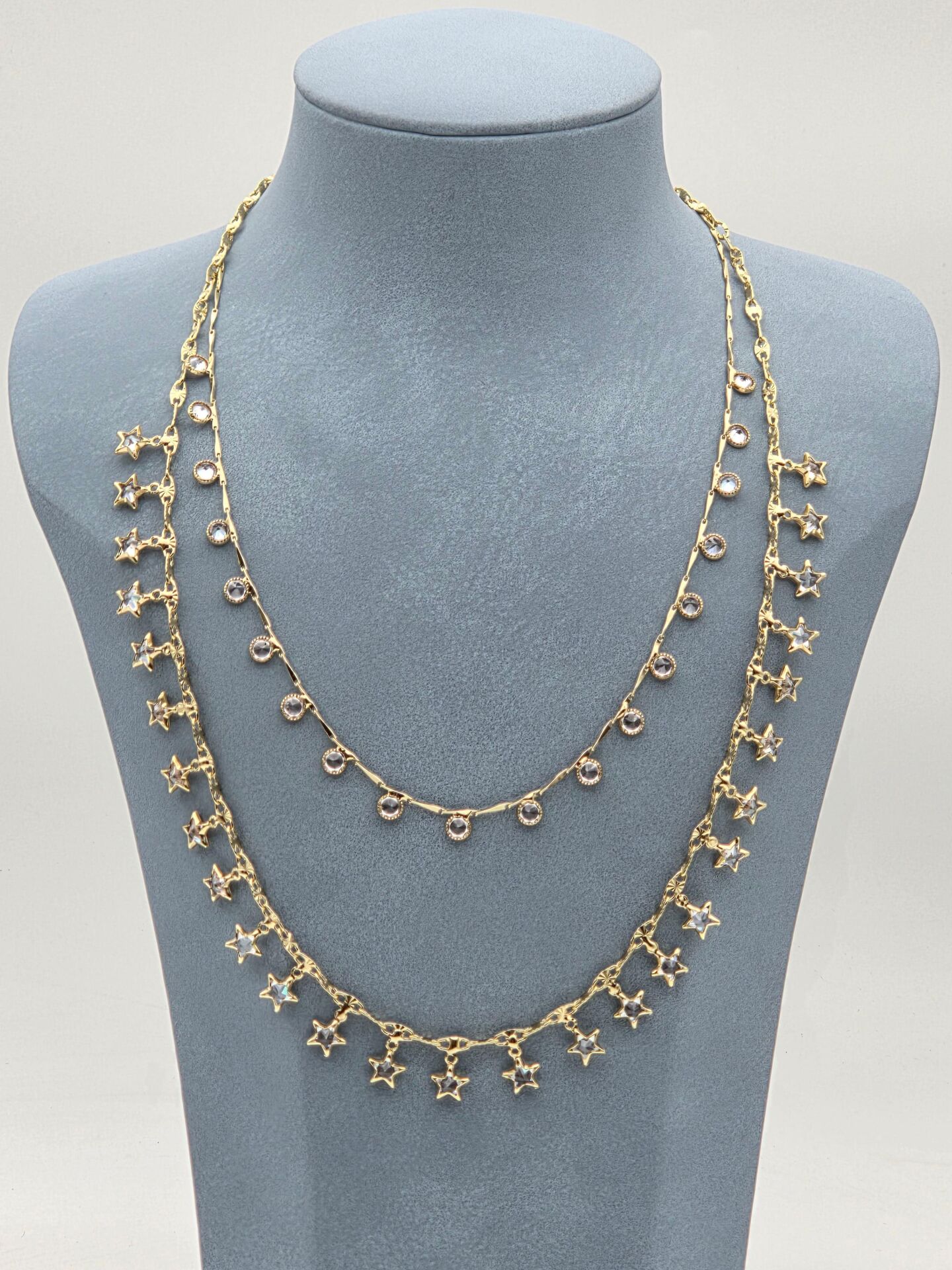 LUXURY 2'li Kombin Kolye // KOLYE-5911