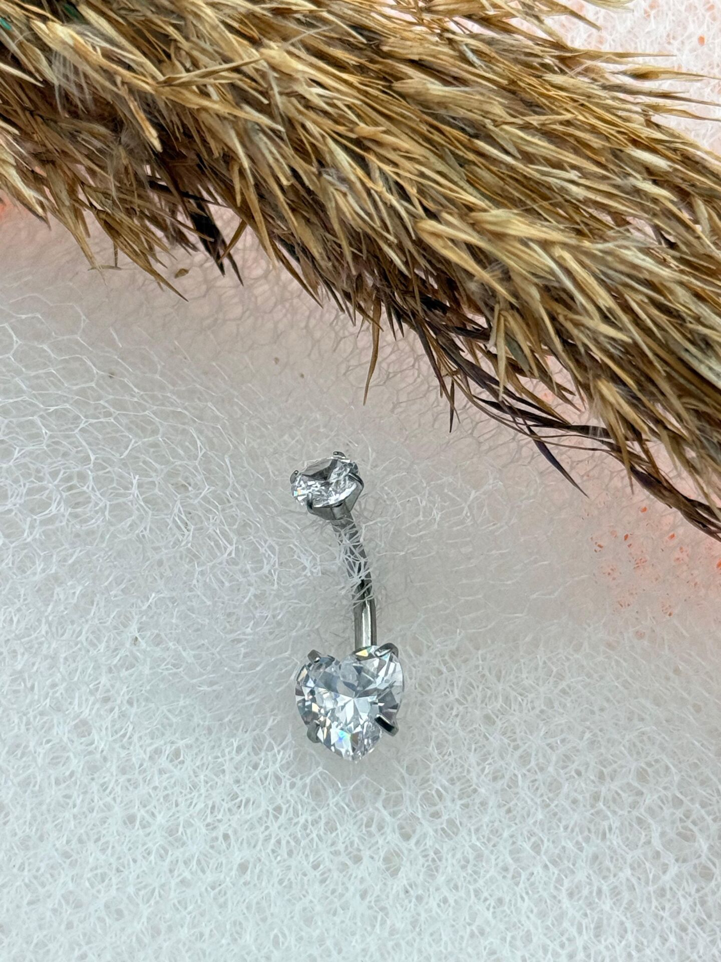 Bauchnabelpiercing aus Stahl // TRAG-197