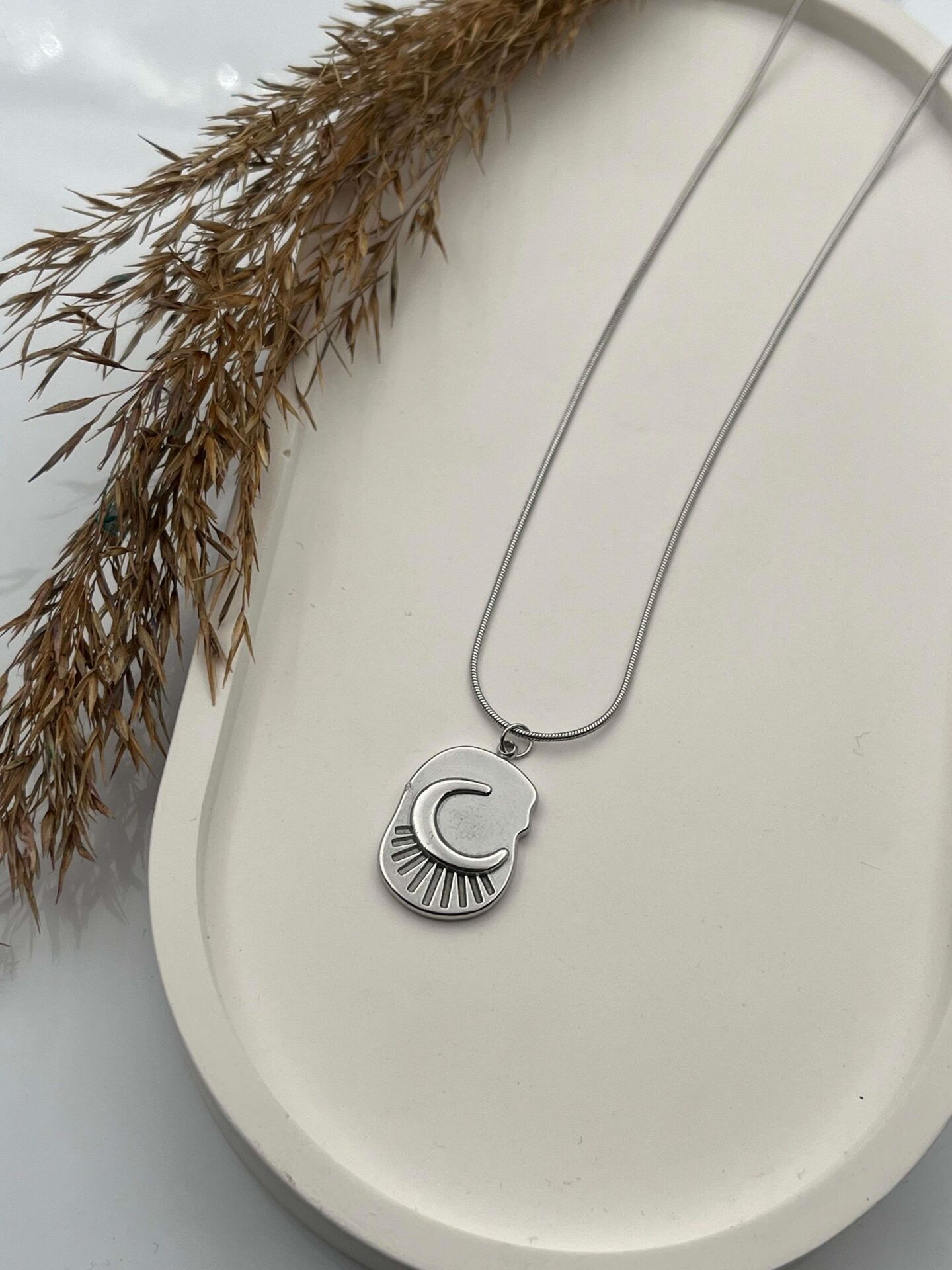 Steel Necklace 45cm // NECKLACE-4294