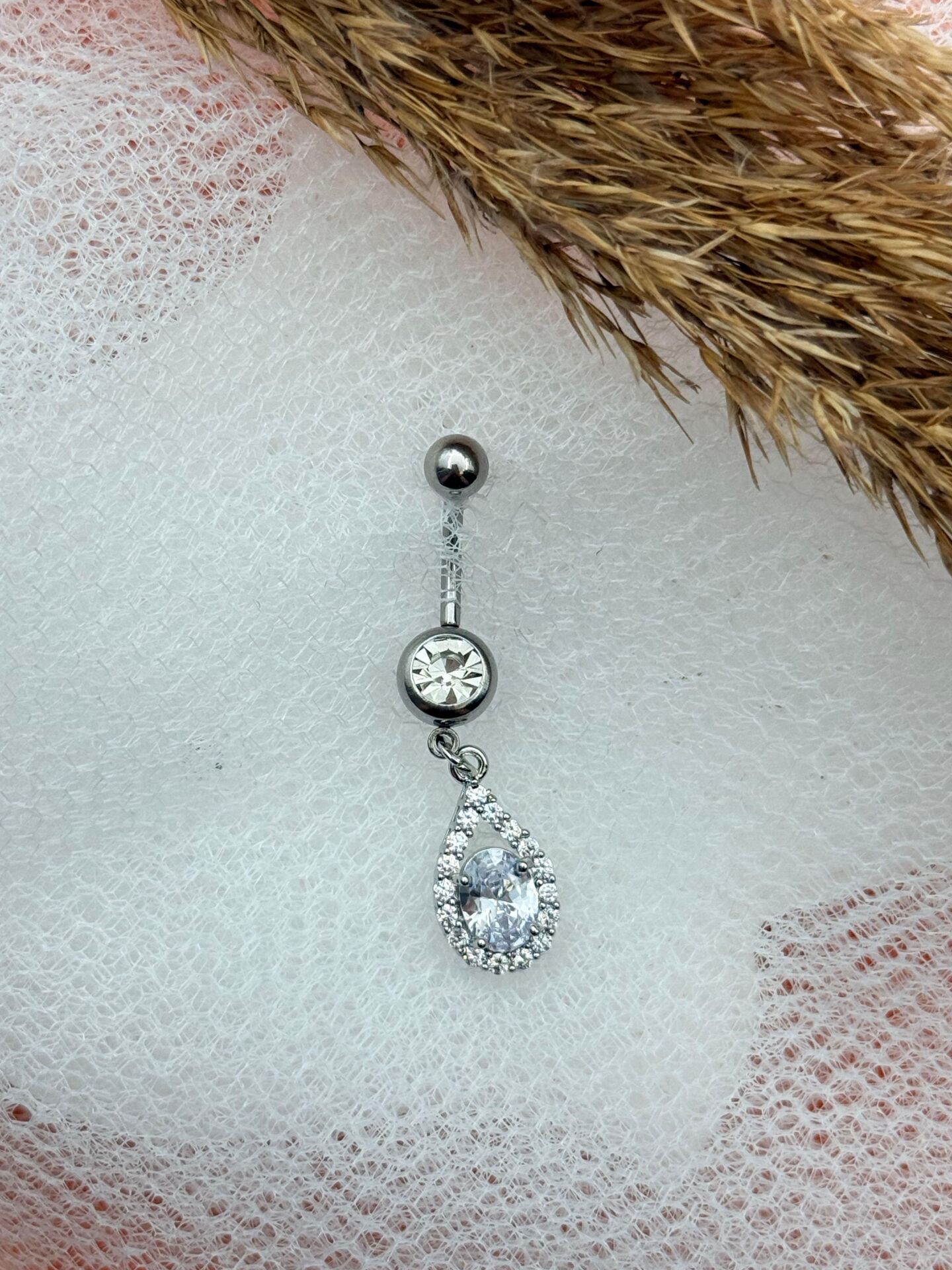 Steel Belly Piercing // TRAG-214
