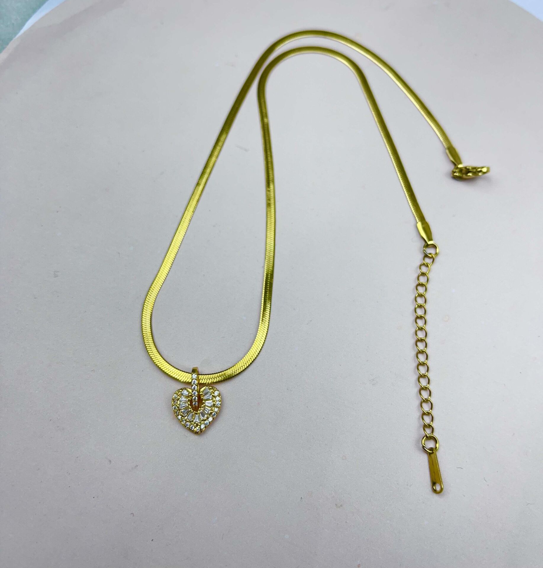 Çelik Kolye 45cm // KOLYE-3572