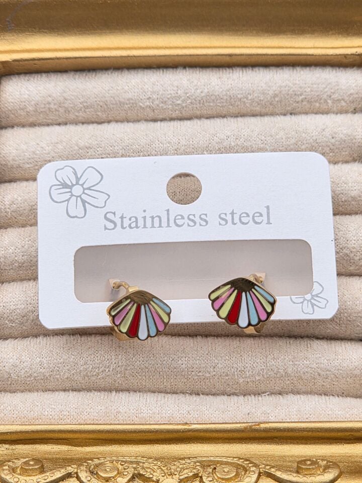 Cerrahi Çelik Çocuk Küpesi // KÜPE-4017