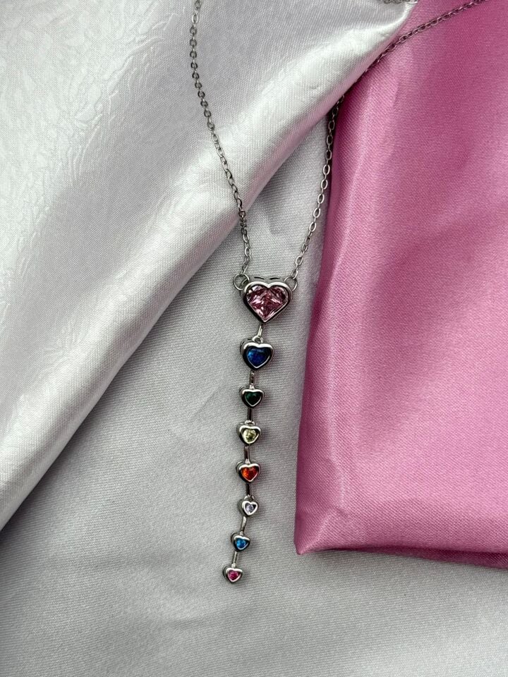 Stahl Y-Modell Halskette // NECKLACE-5592