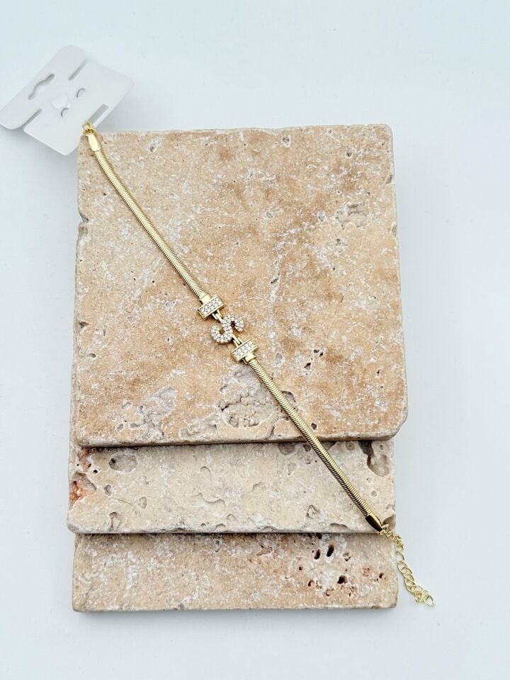 VIP Letter Bracelet // WRIST-6021