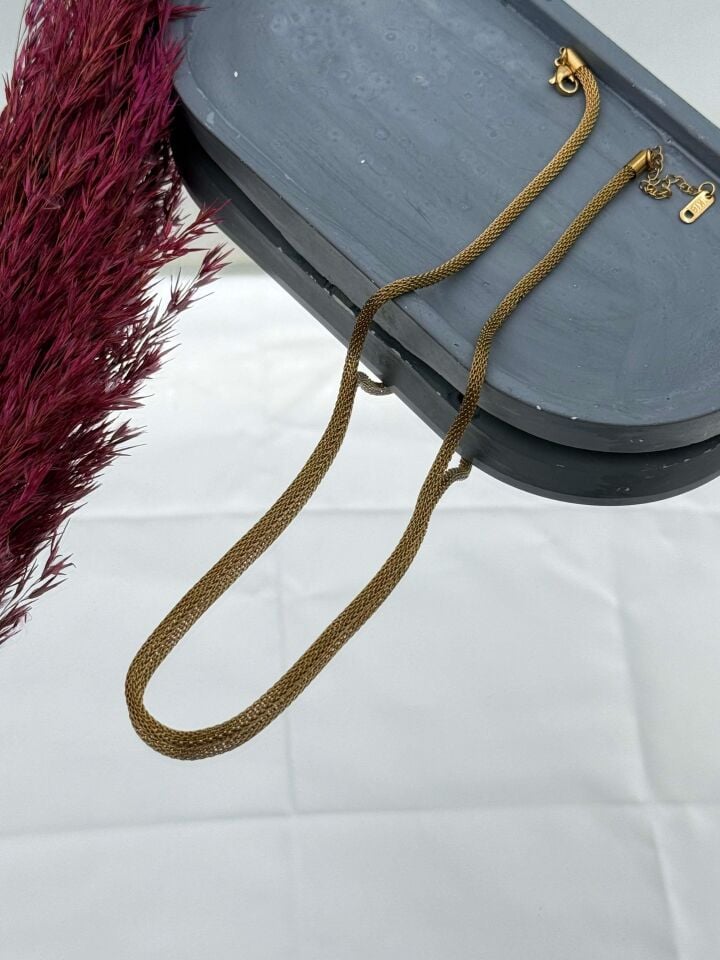 Çelik Kolye 45cm // KOLYE-4754