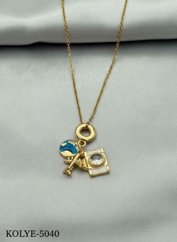 Çelik Kolye 45cm // KOLYE-5040