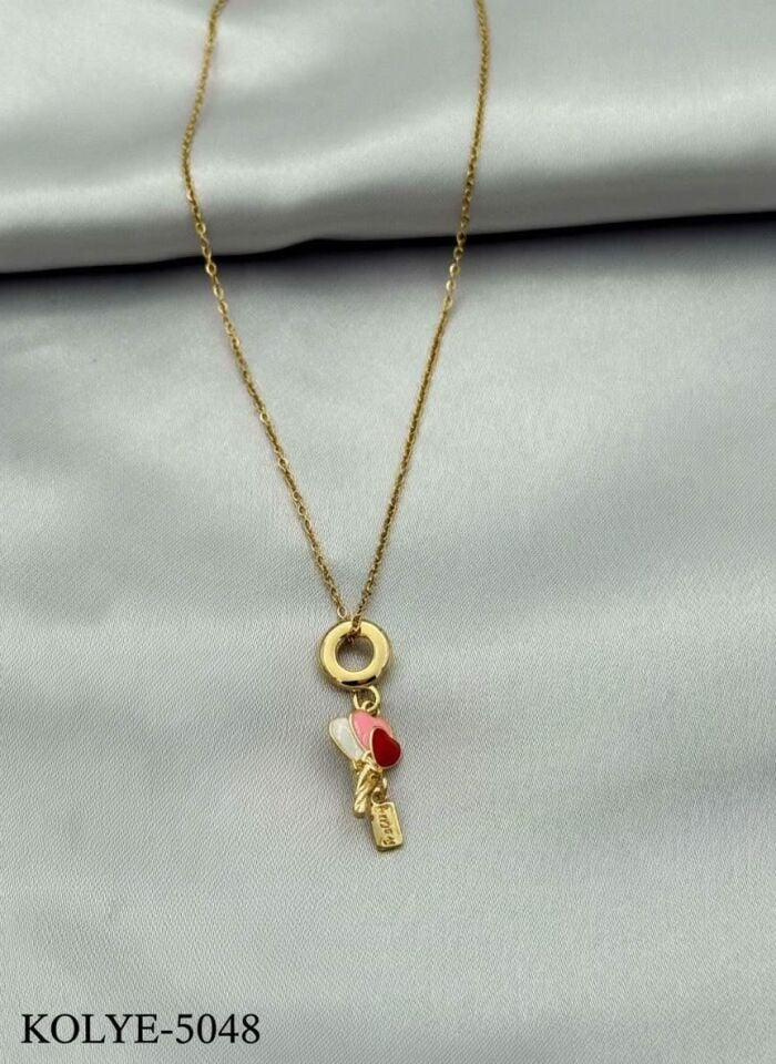 Çelik Kolye 45cm // KOLYE-5048