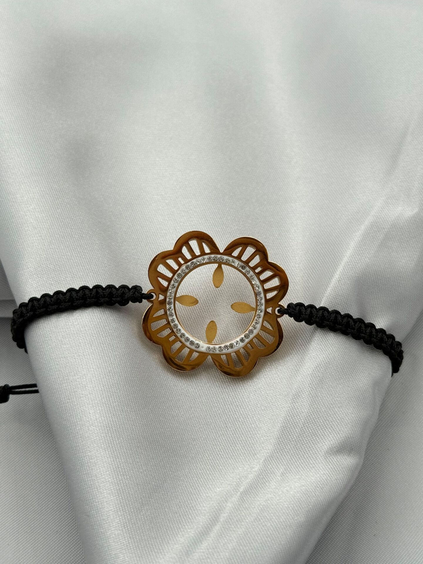 Çelik Çeyrek Takılabilen Bileklik // BILEK-5468