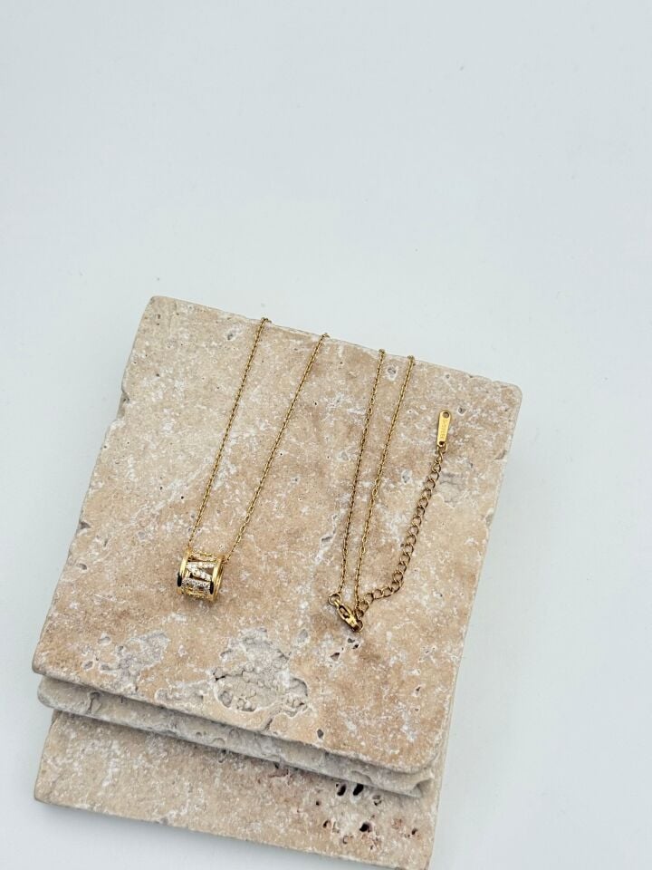 Steel Brand Model Necklace 45cm // NECKLACE-5688