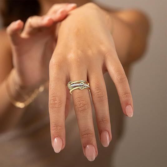 Steel Multi Ring NO: 19 // RING-1718
