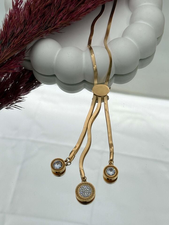 Çelik Kolye 45cm // KOLYE-4768
