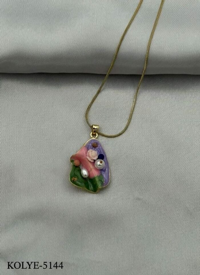 Stahlkette 45cm // HALSKETTE-5144