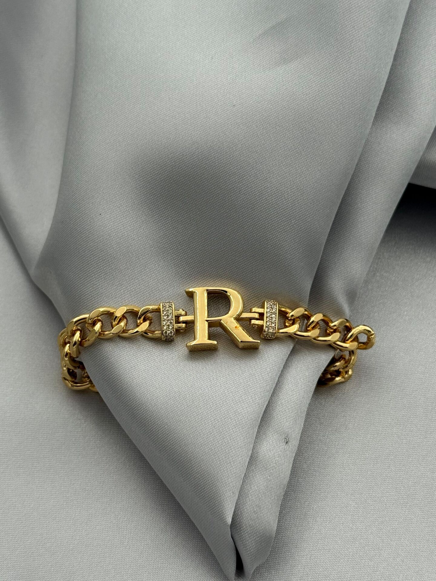 Çelik Harf Bileklik // BILEK-5490