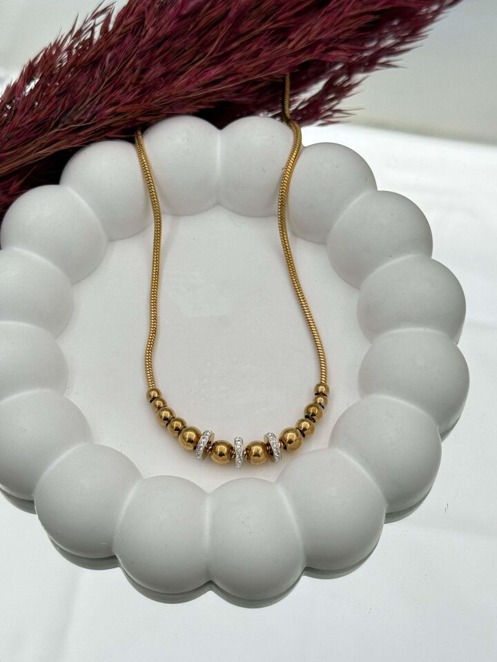 Çelik Kolye 45cm // KOLYE-4773