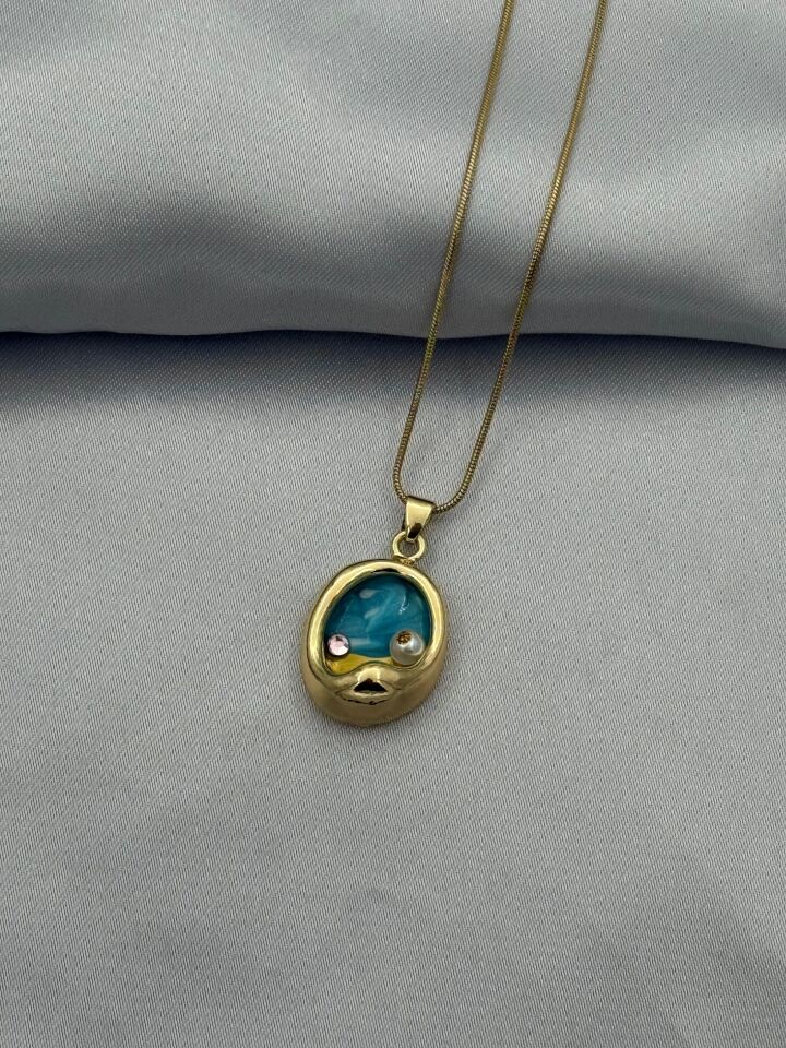 Çelik Kolye 45cm // KOLYE-5152