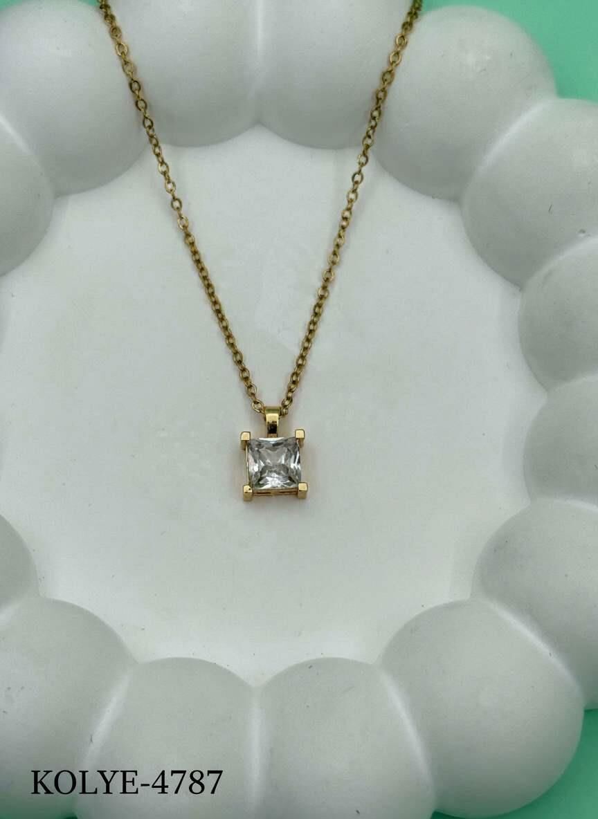 Çelik Kolye 45cm // KOLYE-4787