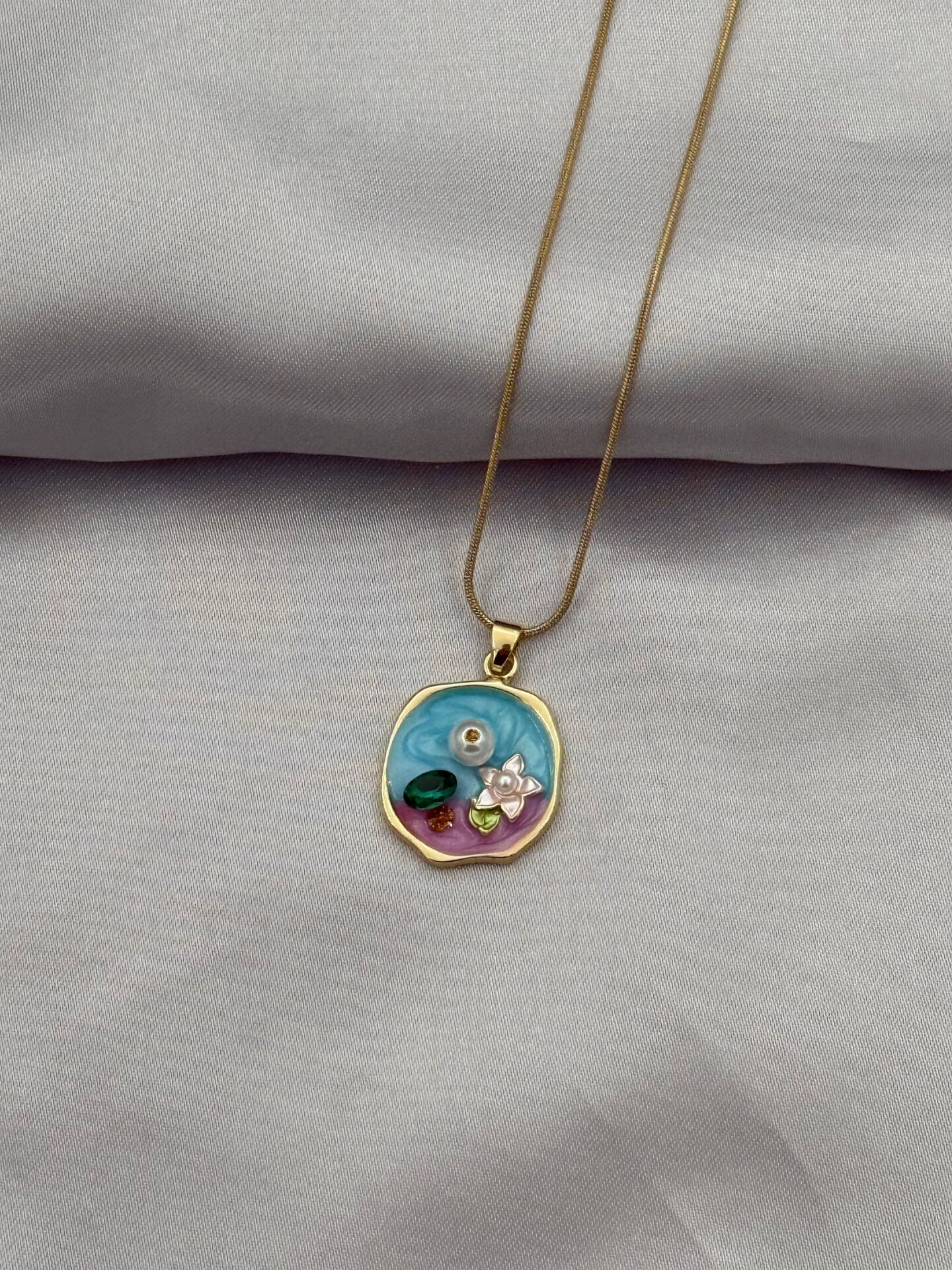 Çelik Kolye 45cm // KOLYE-5160