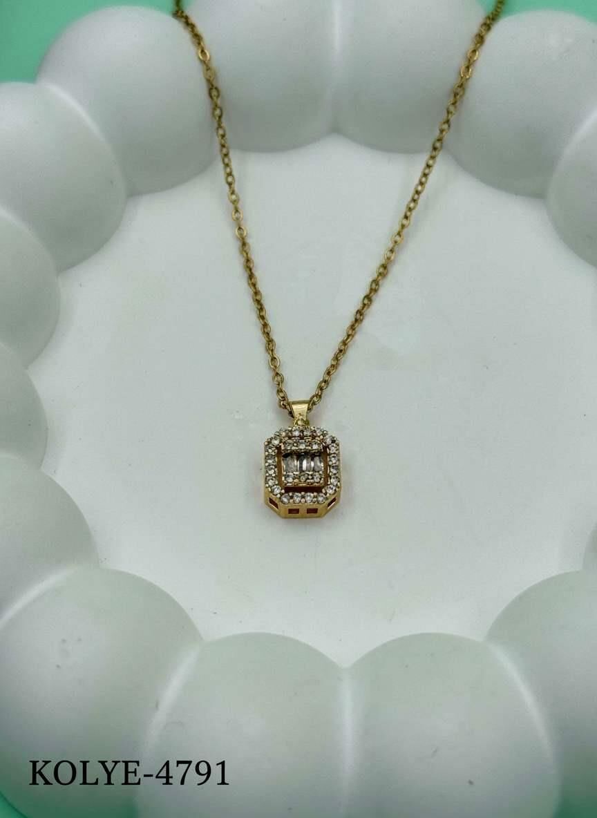 Çelik Kolye 45cm // KOLYE-4791