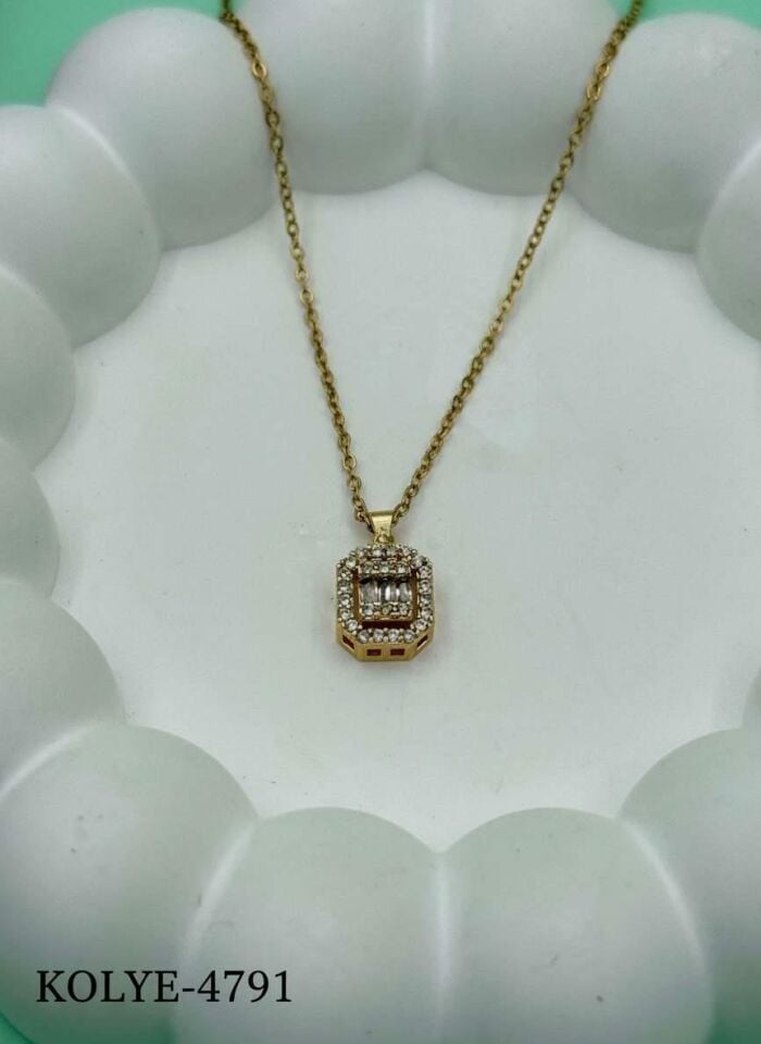 Steel Necklace 45cm // NECKLACE-4791